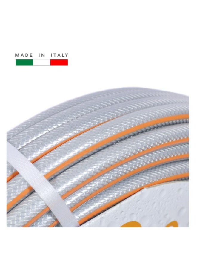 Claber 9053 Starter Garden Irrigation Hose Set Kit With 20 Meter Hose Silver Garden Irrigation Hose Set with Attachment Hose Connecter  Black/Orange/Silver - Image 4